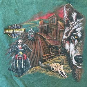 Harley-Davidson Graphic Tee- 90s